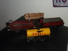 4 URALTE WAGGONS WAGEN SPUR 0