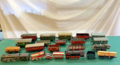 Stück spur blech waggons - blech,