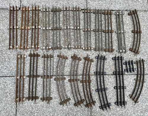 Schienen blech spur kurve - schienen,